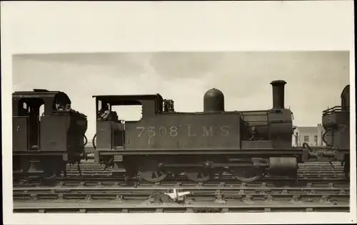 Foto Ak Britische Eisenbahn, Dampflok 7508, LMS