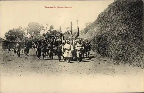 Ak Afrika, Troupes du Sultan Snoussi, Afrikanische Krieger