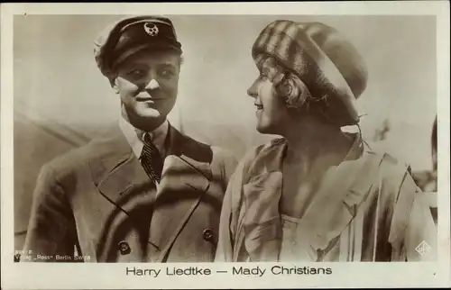 Ak Schauspieler Harry Liedtke und Mady Christians, Portrait