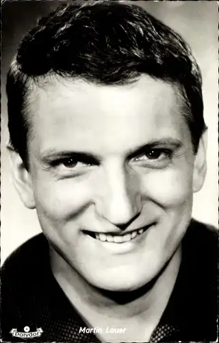 Ak Sänger Martin Lauer, Portrait