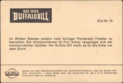 Ak Filmszene, Das war Buffalo Bill, Cowboys, Pferde, Bild Nr. 25