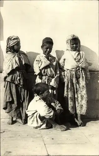 Ak Algier Alger Algerien, Enfants indigenes, Kinder, Maghreb