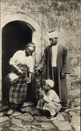 Ak Türkei, Marchand d'eau, Wasserverkäufer