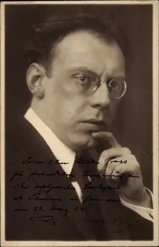 Ak Fritz Kleckhuber, Portrait