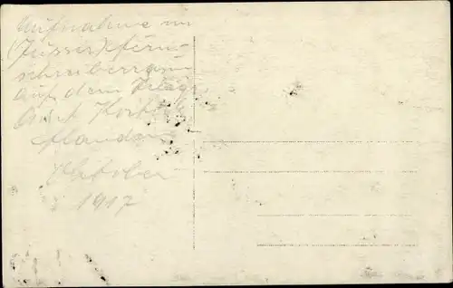 Foto Ak Deutsche Soldaten in Uniformen, Schreibstube, I WK