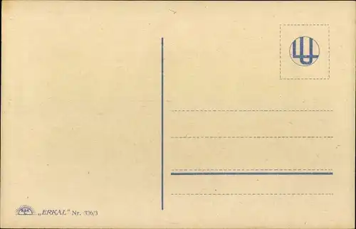 Künstler Ak Usabal, Luis, Portrait einer Frau mit Tennisschläger