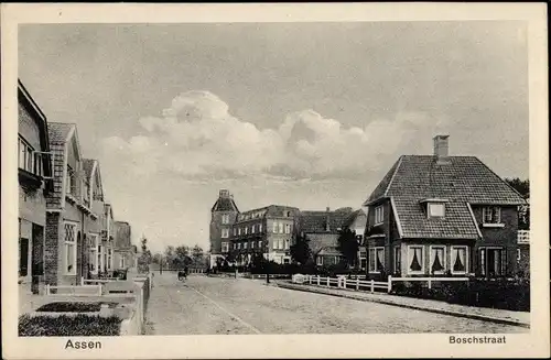 Ak Assen Drenthe Niederlande, Boschstraat