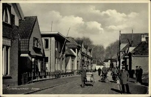 Ak Assen Drenthe Niederlande, Oosterhoutstraat