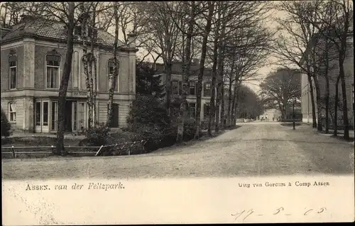 Ak Assen Drenthe Niederlande, van der Felizpark