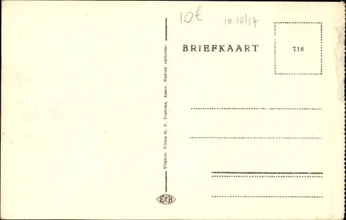 Ak Assen Drenthe Niederlande, Noordersingel