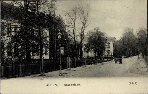 Ak Assen Drenthe Niederlande, Nassaulaan