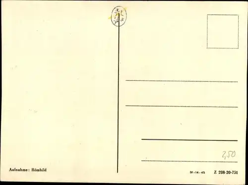 Ak Zimmermänner bauen den Dachstuhl, Baustelle, Hausbau