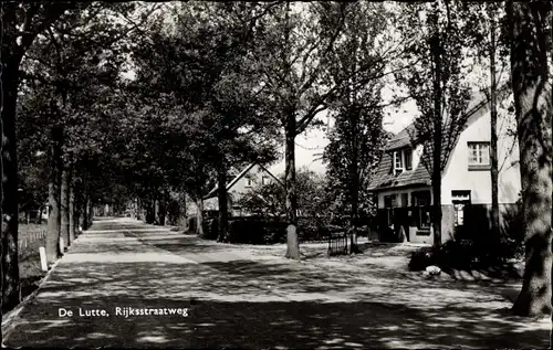 Ak De Lutte Overijssel Niederlande, Rijksstraatweg