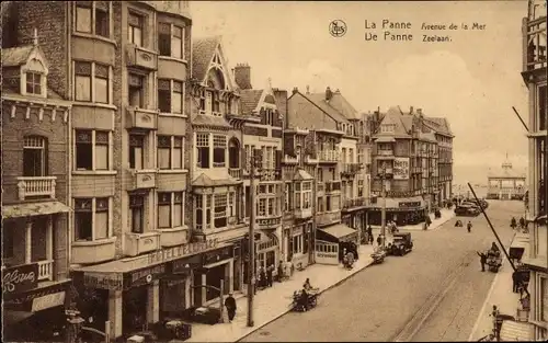 Ak La Panne De Panne Westflandern, Avenue de la Mer