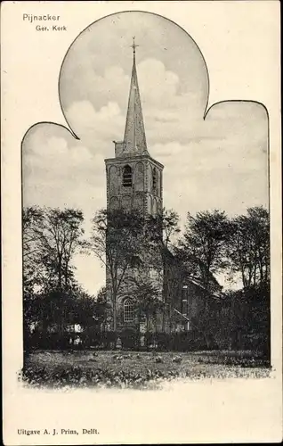Ak Pijnakker Pijnacker Südholland, Ger. Kerk