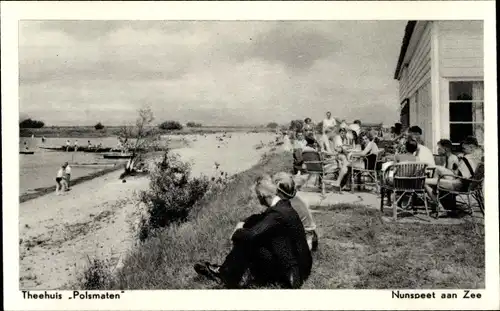 Ak Nunspeet Gelderland, Theehuis Polsmaten