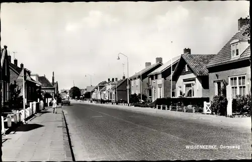 Ak Wissenkerke Zeeland, Dorpsweg
