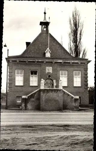 Ak Heesch Nordbrabant Niederlande, Gemeentehuis