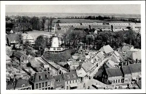 Ak Berg en Dal Gelderland Niederlande, Teilansicht, Windmühle, Pension