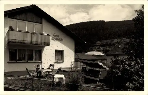 Foto Ak Bad Wildbad im Schwarzwald, Haus Friedhilde