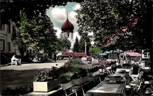 Ak Hinterzarten im Schwarzwald, Partie beim Hotel Adler