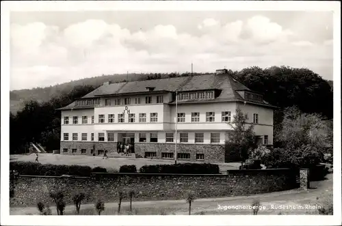 Ak Rüdesheim am Rhein, Jugendherberge