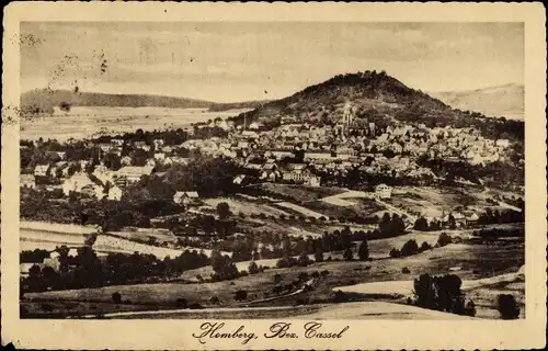 Ak Homberg an der Efze Hessen, Ortspanorama