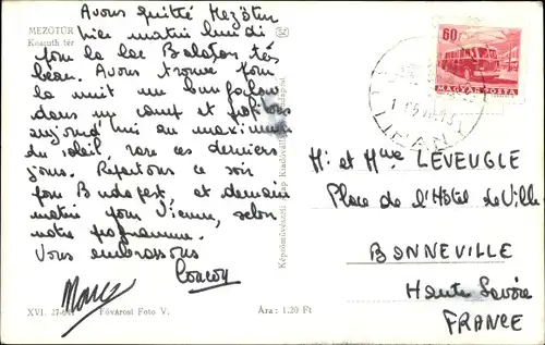 Ak Mezőtúr Ungarn, Kossuth ter