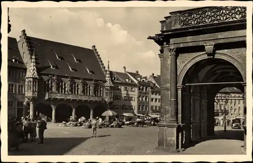 Ak Freiburg im Breisgau, Historisches Kaufhaus