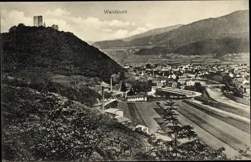 Ak Waldkirch im Breisgau Schwarzwald, Panorama