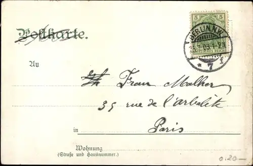 Ak Berlin Mitte, Kgl. Schloss u. Denkmal Kaiser Wilhelm I