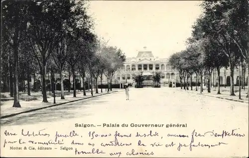 Ak Saigon Cochinchine Vietnam, Palais du Gouverneur general