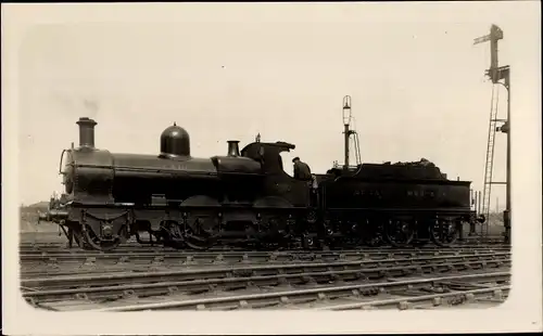 Foto Ak Britische Eisenbahn, Dampflok Nr. 3201, Great Western