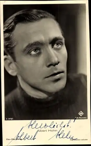 Ak Schauspieler Albert Hehn, Portrait, Autogramm