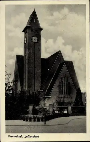 Ak Veenendaal Utrecht Niederlande, Julianakerk