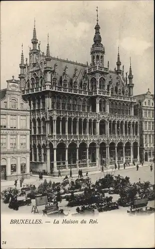 Ak Bruxelles Brüssel, La Maison du Roi