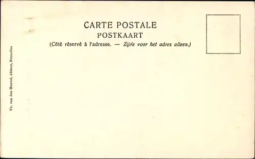 Ak Bruxelles Brüssel, La Maison du Roi