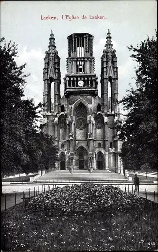 Ak Laeken Bruxelles Brüssel, Eglise