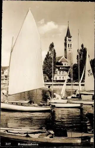 Ak Romanshorn Kanton Thurgau, Segelregatta