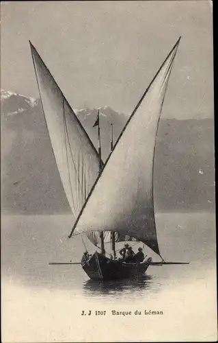 Ak Genf Kanton Schweiz, Barque du Leman