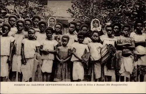 Ak Salomonen Ozeanien, Mission des Salomon Septentrionales, Ecole de filles, Bougainville