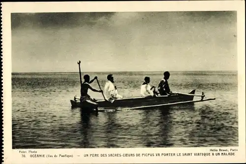 Ak Ozeanien, Iles du Pacifique, Pere des Sacres Coeurs de Picpus