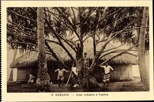 Ak Tantira Ozeanien, Case indigene