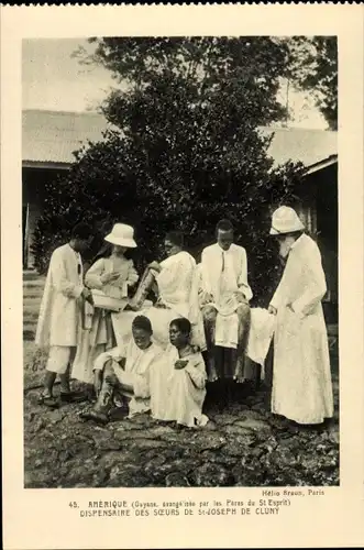 Ak Guyana, Dispensaire des Soeurs de St. Joseph de Cluny, Missionare
