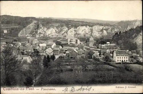 Ak Comblain au Pont Wallonien Lüttich Belgien, Panorama