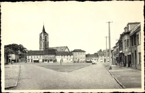 Ak Ternat Flämisch Brabant, Markt