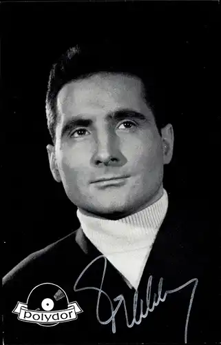 Ak Schauspieler und Sänger Freddy Quinn, Portrait, Autogramm