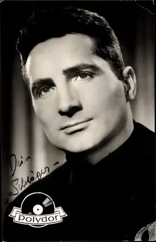 Ak Schauspieler und Sänger Freddy Quinn, Portrait, Autogramm