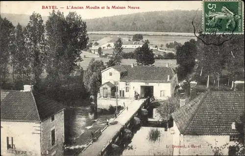 Ak Bayel Aube, L'Ancien Moulin et la Maison Neuve
