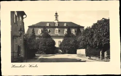Ak Herrnhut in Sachsen, Kirche